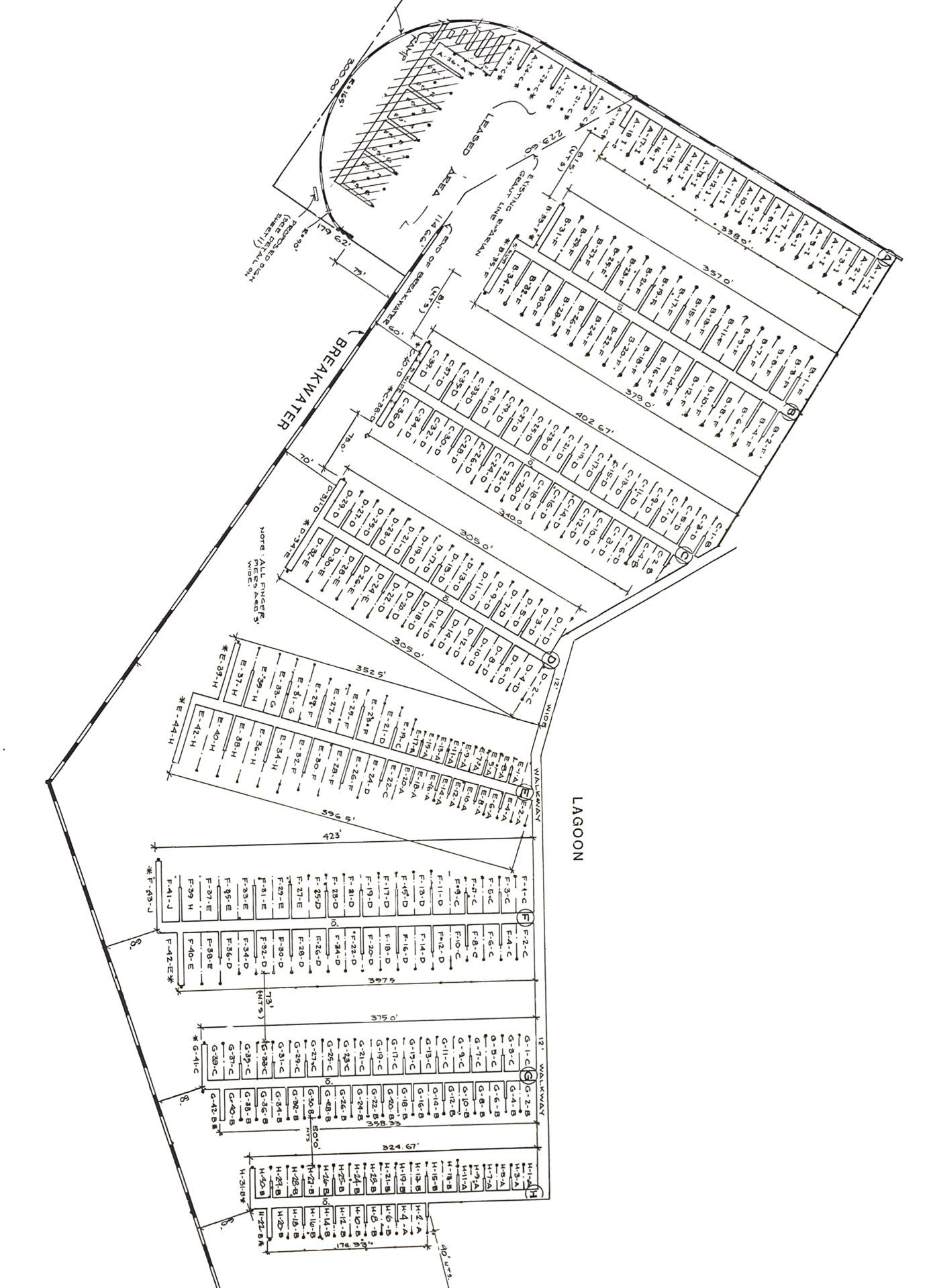 Marina Map - Seaview Harbor Marina